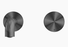 Load image into Gallery viewer, OPAL PROGRESSIVE WALL BASIN SET 160/185/230MM SPOUT GR(NR252007A160/185/230GR)