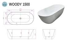 Load image into Gallery viewer, WOODY MATTE WHITE
