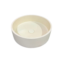 Load image into Gallery viewer, ANDY ROUND CONCRETE BASIN MATTE WHITE
