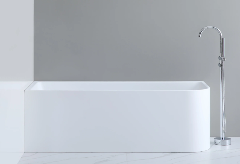 LEFT CORNER MATTE WHITE