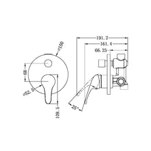 Load image into Gallery viewer, YSW1100-09A (SHOWER MIXER &amp; DIVERTER)
