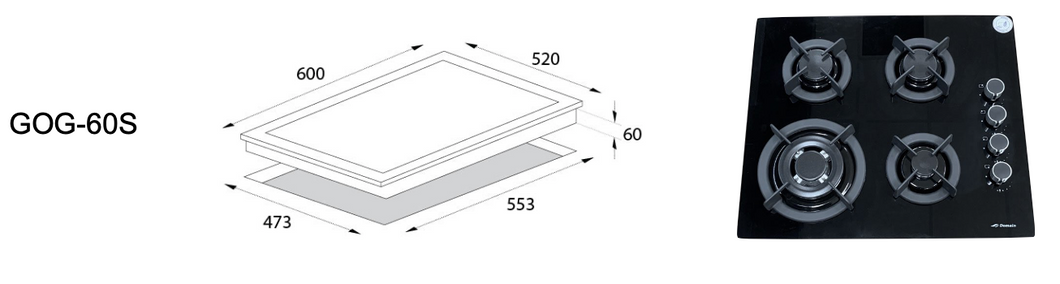 GOG 60S COOKTOP