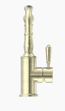 Load image into Gallery viewer, YORK BASIN MIXER HOOK SPOUT WITH METAL LEVER AB (NR69210202AB)
