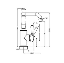 Load image into Gallery viewer, YORK BASIN MIXER WITH WHITE PORCELAIN LEVER CH (NR69210101CH)
