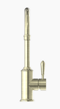 Load image into Gallery viewer, YORK KITCHEN MIXER GOOSNECK SPOUT WITH METAL LEVER AB (NR69210602AB)
