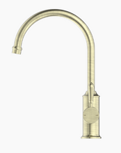 Load image into Gallery viewer, YORK KITCHEN MIXER GOOSNECK SPOUT WITH METAL LEVER AB (NR69210602AB)
