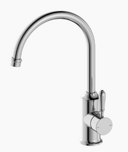 Load image into Gallery viewer, YORK KITCHEN MIXER GOOSNECK SPOUT WITH METAL LEVER CH (NR69210602CH)
