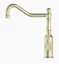 Load image into Gallery viewer, YORK KITCHEN MIXER HOOK SPOUT WITH METAL LEVER AB (NR69210702AB)
