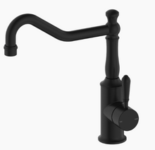 Load image into Gallery viewer, YORK KITCHEN MIXER HOOK SPOUT WITH METAL LEVER MB (NR69210702MB)
