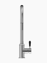 Load image into Gallery viewer, YORK PULL OUT SINK MIXER WITH VEGIE SPRAY FUNCTION WITH BLACK PORCELAIN LEVER CH (NR69210803CH)
