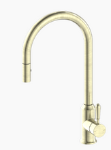 Load image into Gallery viewer, YORK PULL OUT SINK MIXER WITH VEGIE SPRAY FUNCTION WITH METAL LEVER AB (NR69210802AB)
