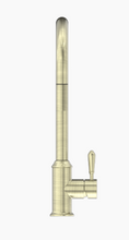 Load image into Gallery viewer, YORK PULL OUT SINK MIXER WITH VEGIE SPRAY FUNCTION WITH METAL LEVER AB (NR69210802AB)

