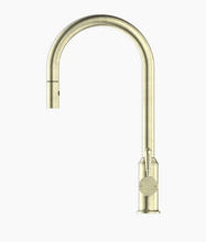 Load image into Gallery viewer, YORK PULL OUT SINK MIXER WITH VEGIE SPRAY FUNCTION WITH METAL LEVER AB (NR69210802AB)

