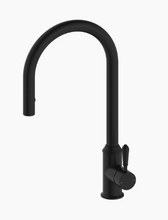 Load image into Gallery viewer, YORK PULL OUT SINK MIXER WITH VEGIE SPRAY FUNCTION WITH METAL LEVER MB (NR69210802MB)
