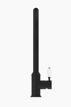 Load image into Gallery viewer, YORK PULL OUT SINK MIXER WITH VEGIE SPRAY FUNCTION WITH WHITE PORCELAIN LEVER MB (NR69210801MB)
