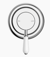 Load image into Gallery viewer, YORK SHOWER MIXER WITH WHITE PORCELAIN LEVER CH (NR69210901CH)

