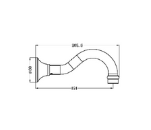 Load image into Gallery viewer, YORK BASIN/BATH SPOUT ONLY AB (NR692103AB)
