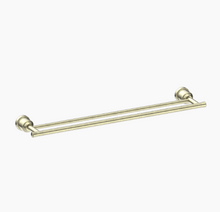 Load image into Gallery viewer, YORK DOUBLE TOWEL RAIL 600MM AB (NR6924DAB)
