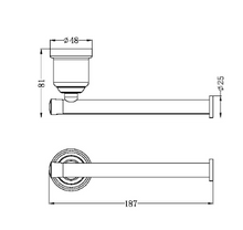 Load image into Gallery viewer, YORK TOILET ROLL HOLDER CH (NR6986CH)
