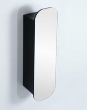 Load image into Gallery viewer, OLIVIA Matte Black / Matte White Mirror Shaving Cabinet
